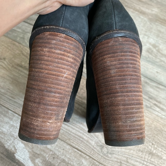 Dolce Vita Jada suede gray heel booties Sz 9.5 - Picture 9 of 12